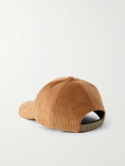 SEASE - 2.0 Cotton-Blend Corduroy Baseball Cap - Orange
