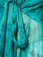 ROBERTO CAVALLI Printed Silk Chiffon Long Dress