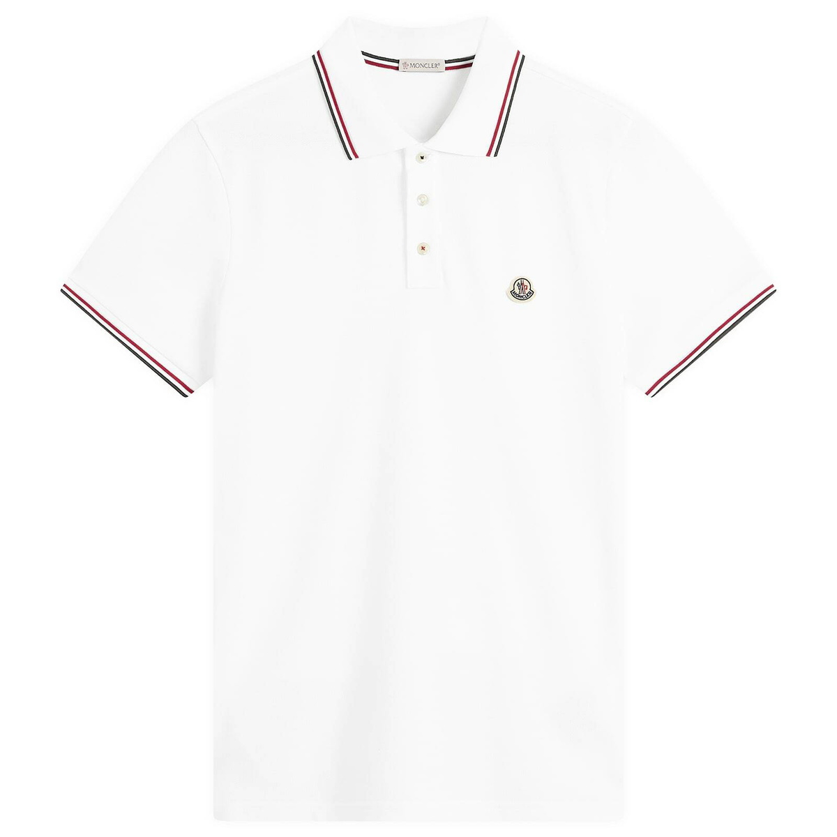 Moncler Cotton piqué polo shirt Moncler