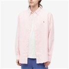 Polo Ralph Lauren Men's Classic BSR Oxford Button Down Shirt in Pink