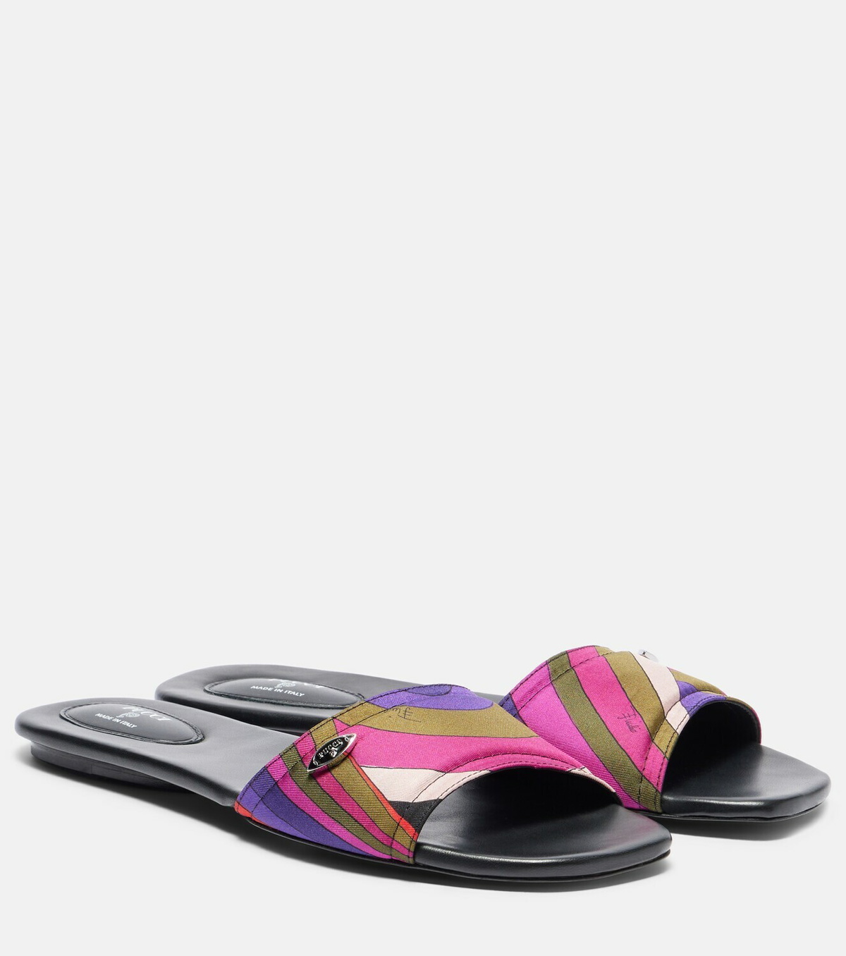 Pucci Yummi Iride silk slides