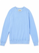 Bather - Organic Cotton-Jersey Sweatshirt - Blue