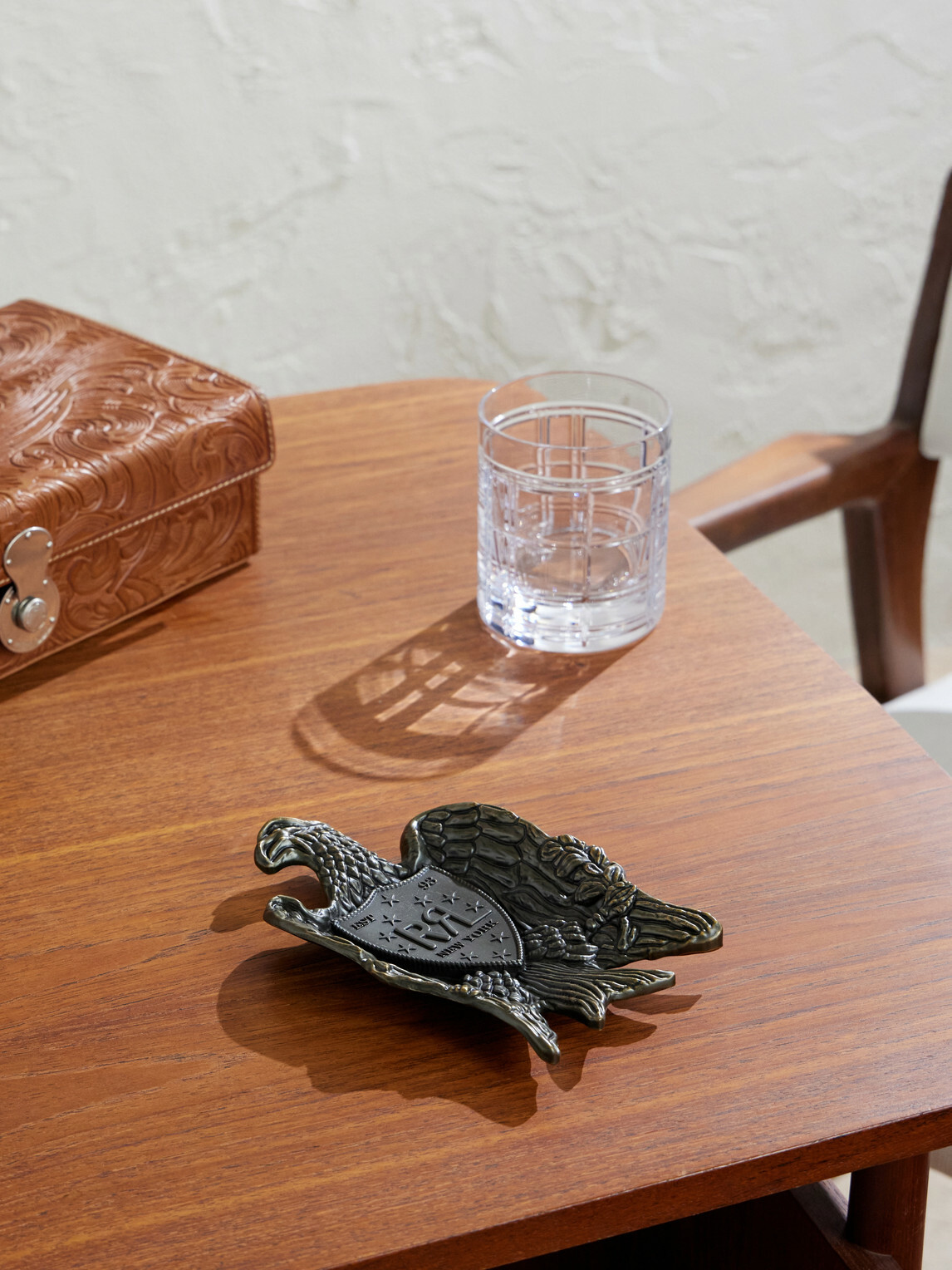 RRL - Eagle Logo-Embossed Brass Tray