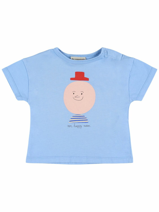 Photo: THE CAMPAMENTO Printed Cotton Jersey T-shirt