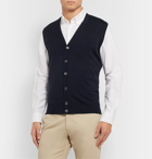 John Smedley - Staveley Merino Wool Sweater Vest - Blue