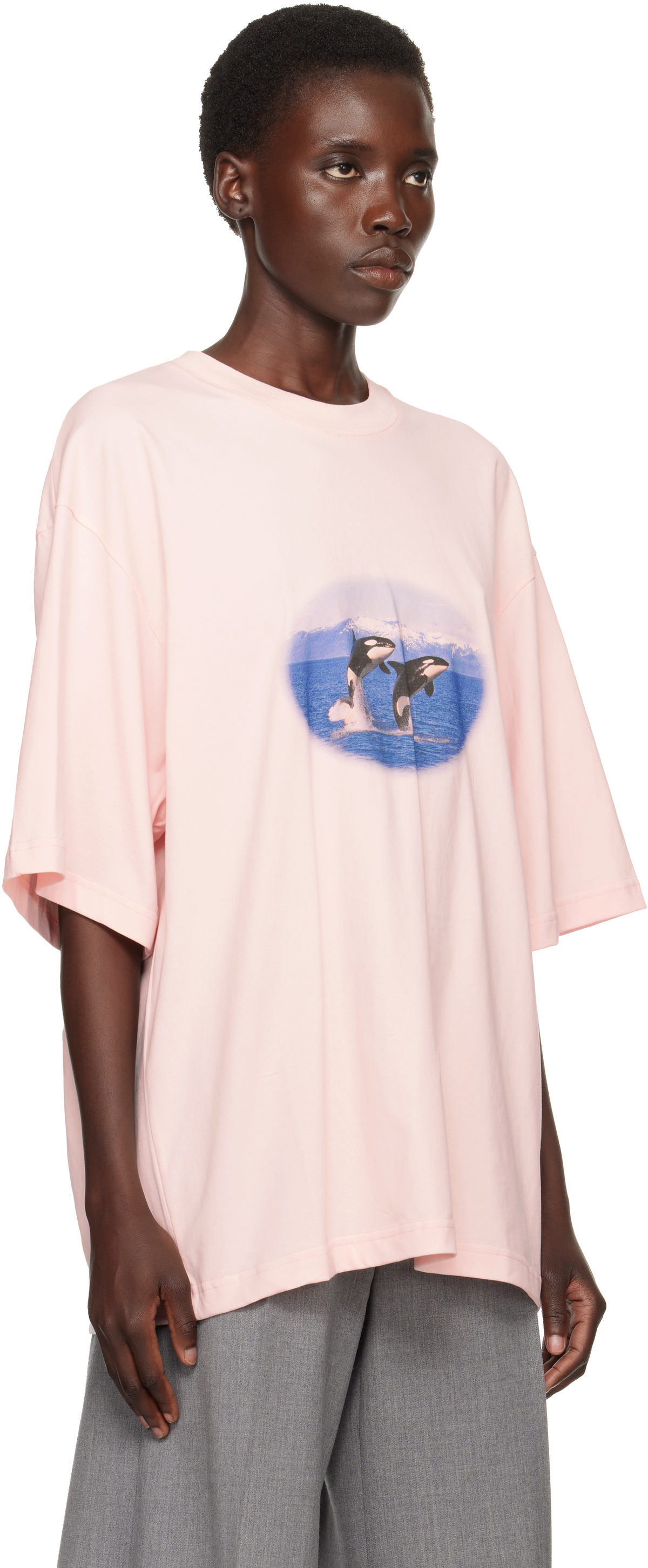 ABRA Pink Orca T-shirt ABRA