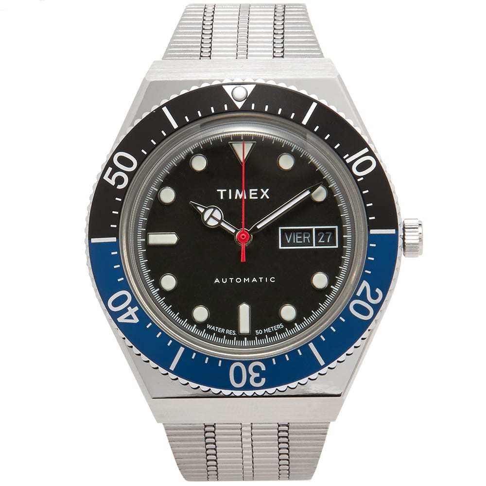 Photo: Timex Archive Reissue Diver Style Automatic Watch