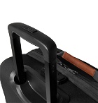 Eastpak - Tranverz S 51cm Leather-Trimmed Canvas Suitcase - Black