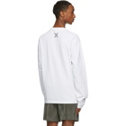 Kenzo White Big X Sport Skate Long Sleeve T-Shirt