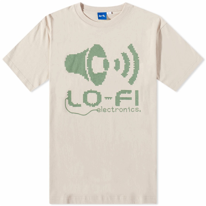 Photo: Lo-Fi Men's Nature Sounds T-Shirt in Sand