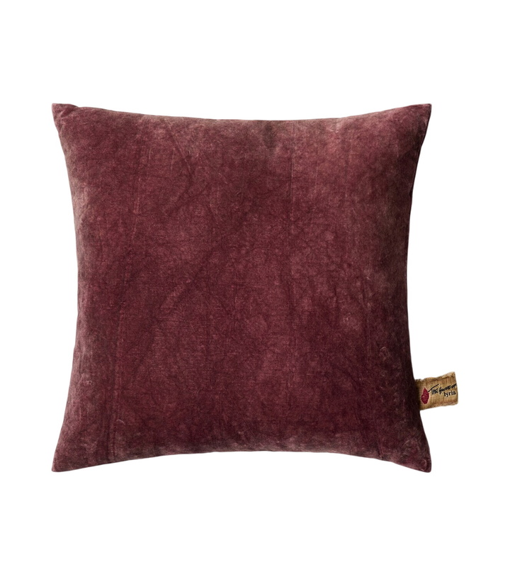 Photo: The House of Lyria Clusia cotton and linen velvet cushion