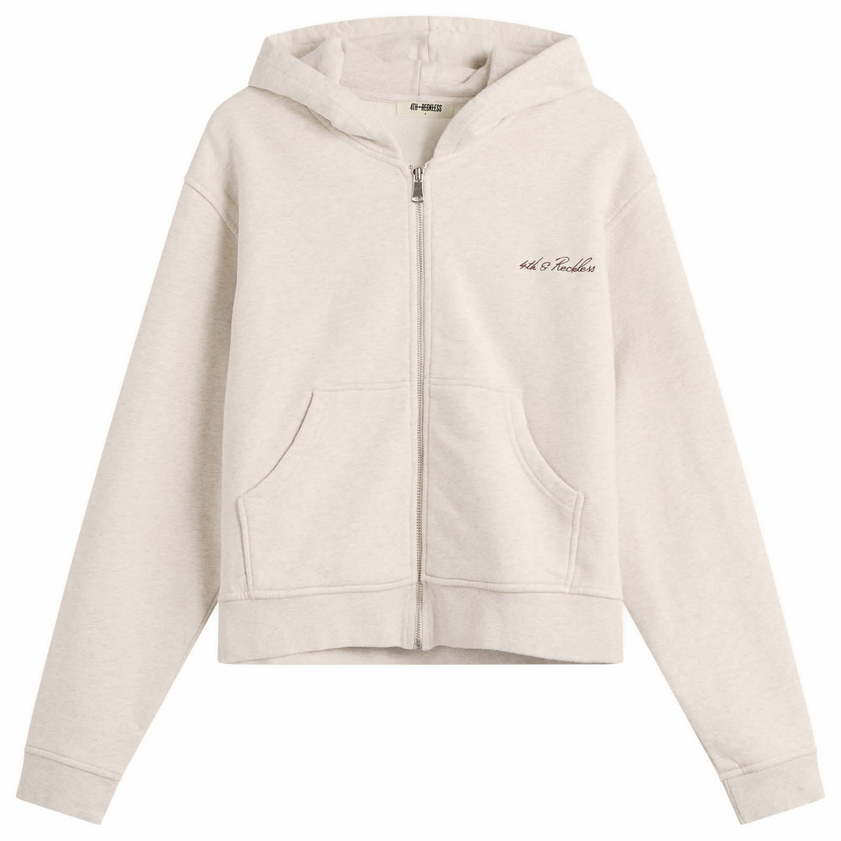 4th & Reckless Women's Collena Hoodie in Oatmeal