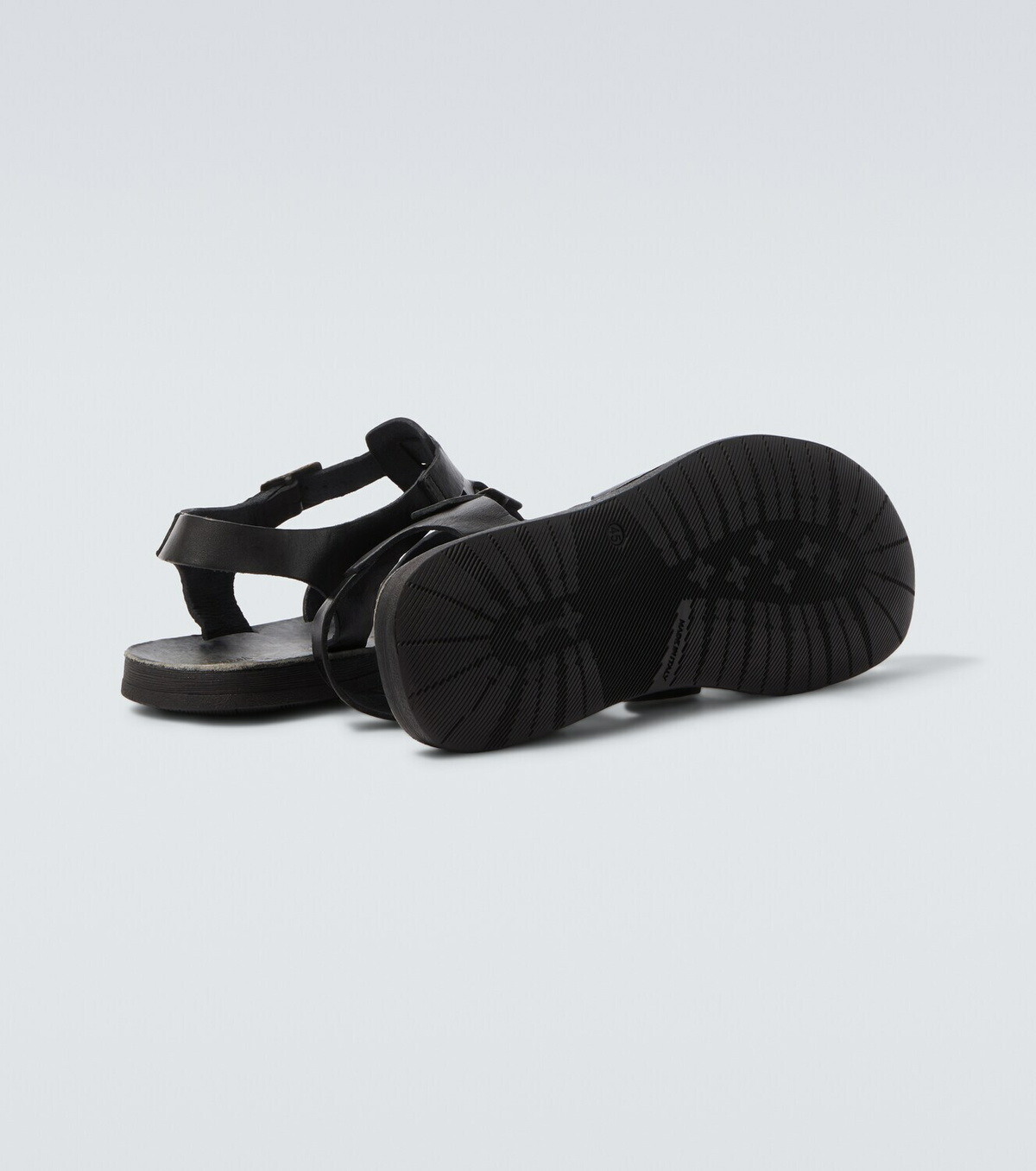 Sabah Porto leather fisherman sandals
