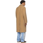 House of the Very Islands Beige Merino Stock Exchange Coat