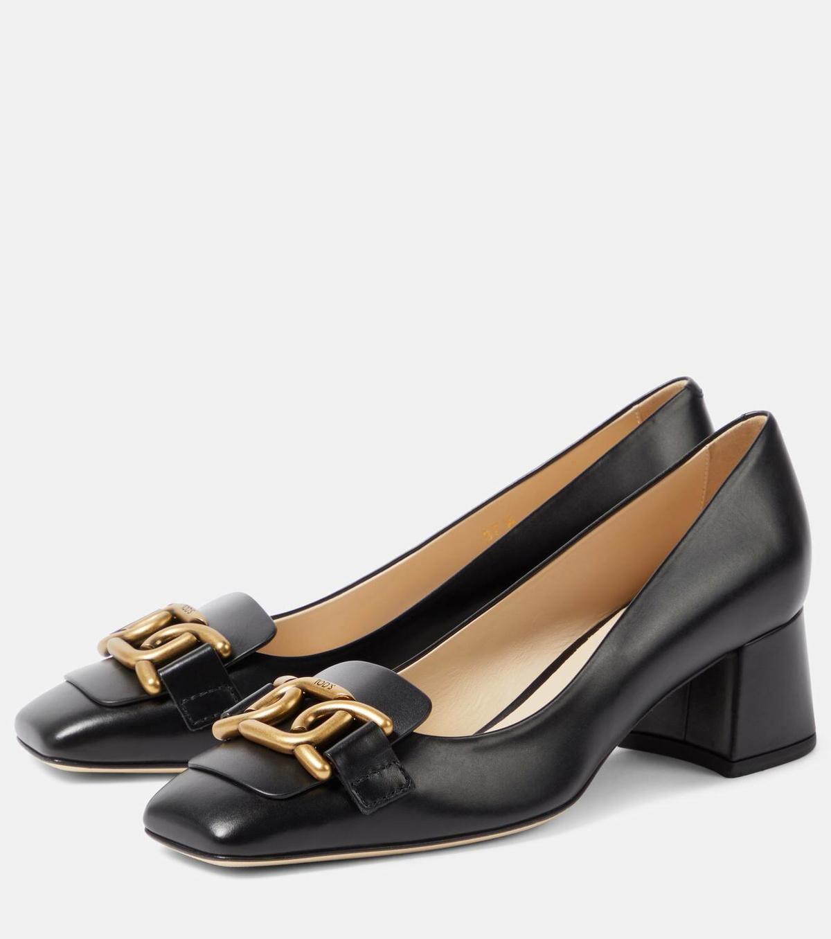 Tod's Logo leather pumps Tod's