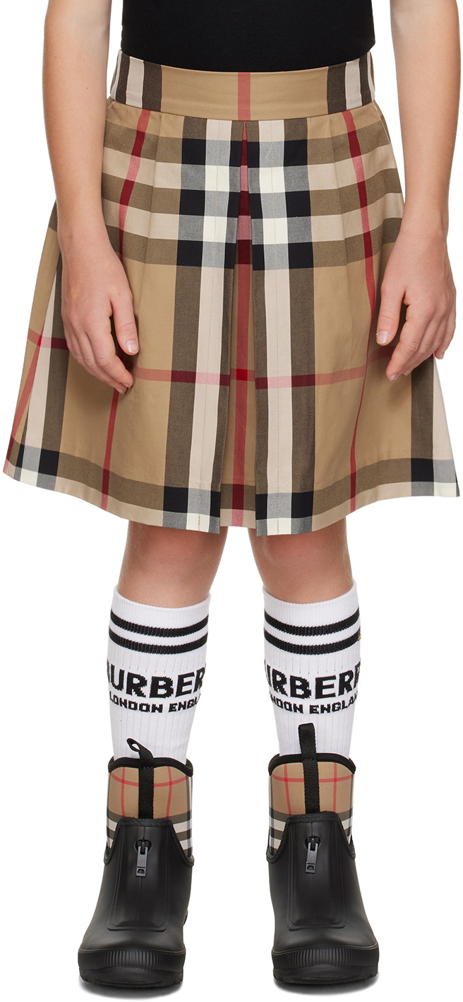 Burberry fashion kids skirt