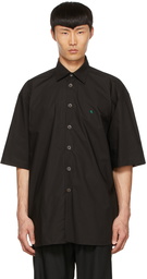 Raf Simons Black Cotton Shirt