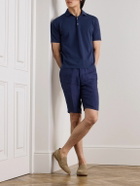 De Petrillo - Cotton Polo Shirt - Blue