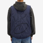 P.A.M. Men's Penchant Reversible Vest in Navy/Pelican