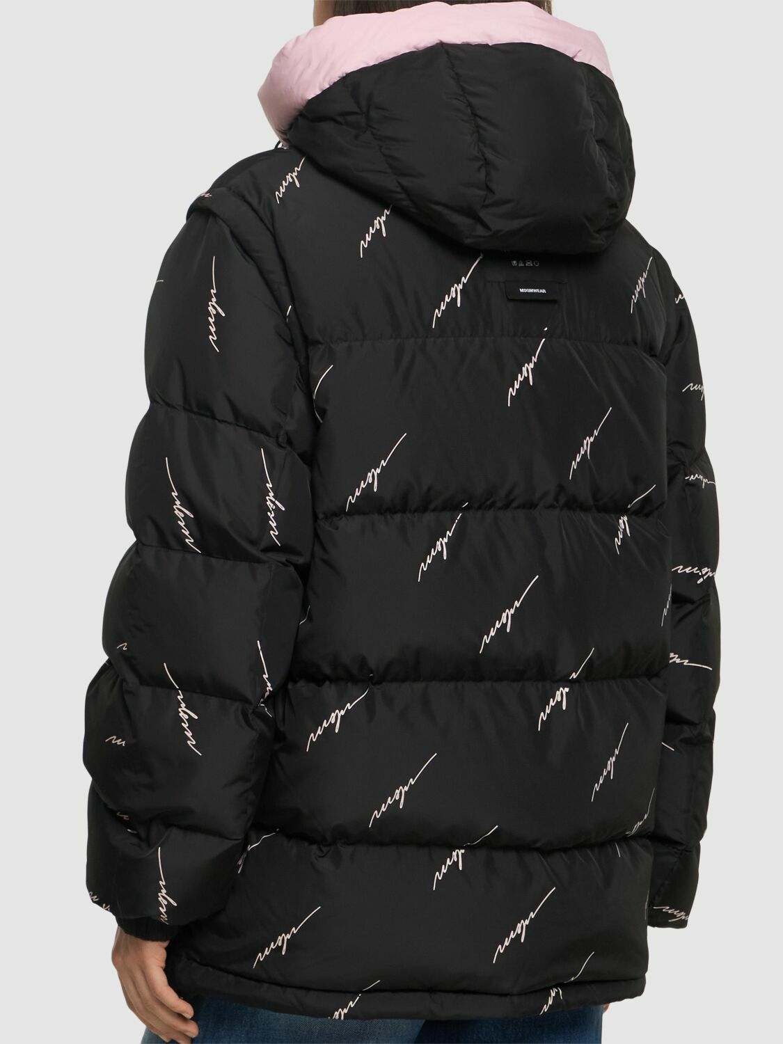 MSGM Printed Down Jacket MSGM