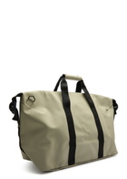 Rains Hilo Weekend Rubberised Holdall - Light Green - One Size