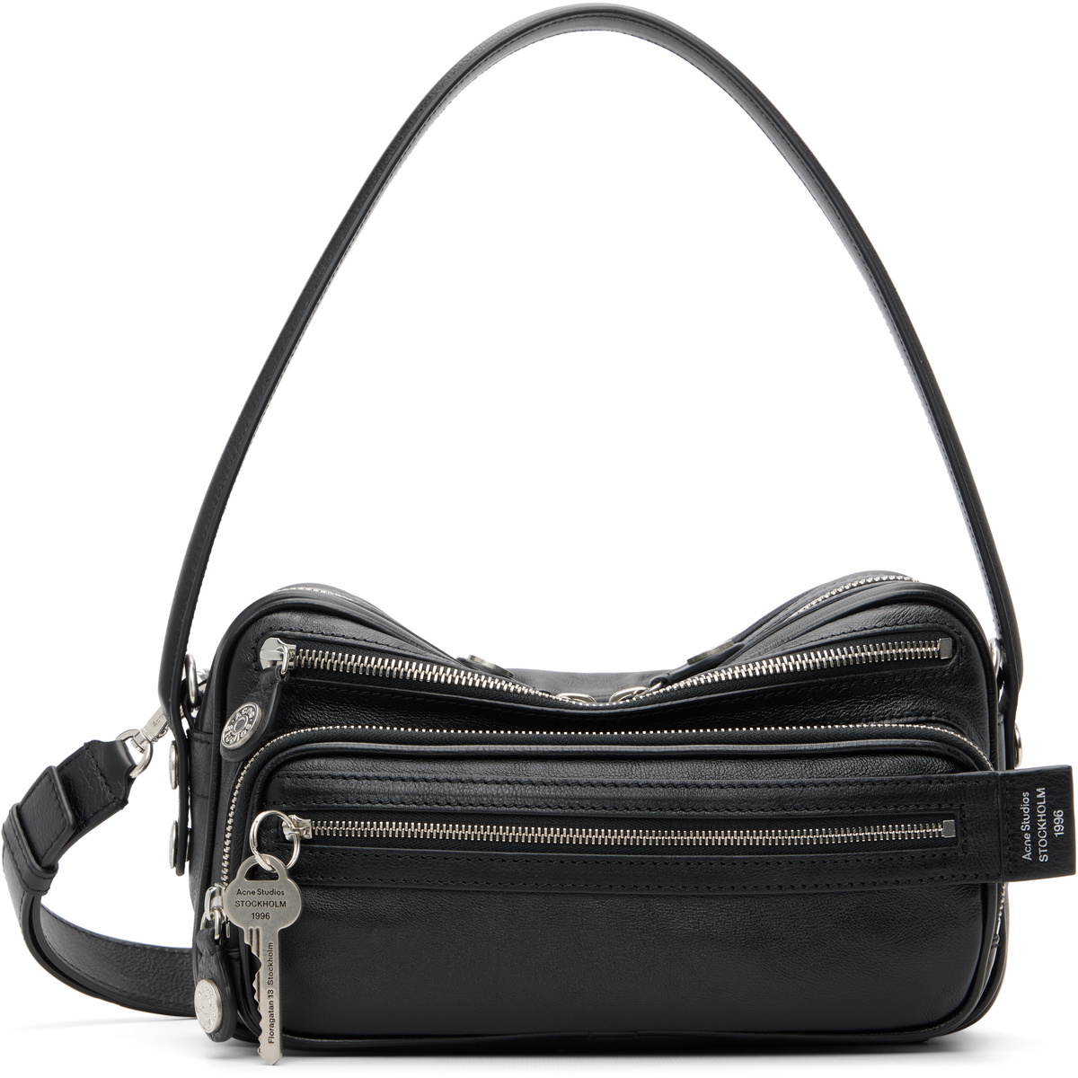 Acne Studios Black Camero Party Bag