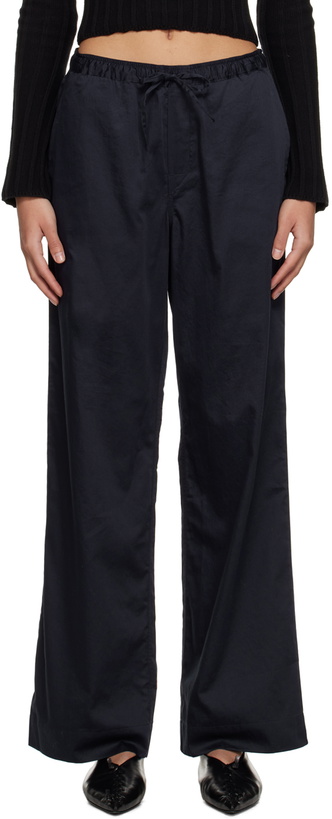 Photo: Filippa K Navy Pyjama Lounge Pants