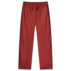 Adidas Baggy Track Pant in Preloved Ruby