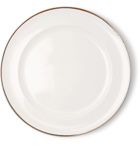 Soho Home - Sola Set of Four Stoneware Dinner Plates - White