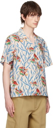 Bode Off-White Swimmers Shirt