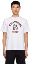 BAPE White Tiger Shark Japanese Letter T-Shirt