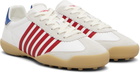Dsquared2 White Soccer Sneakers