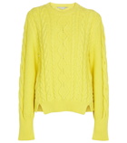 Stella McCartney - Cable-knit cotton-blend sweater