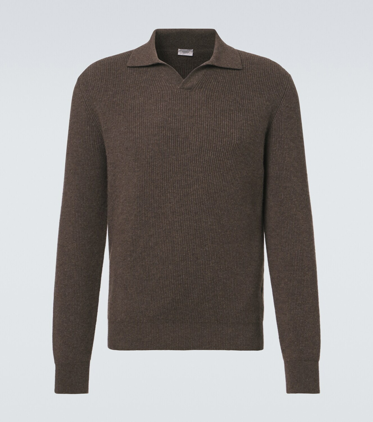 Agnona Cashmere polo sweater