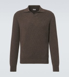 Agnona Cashmere polo sweater