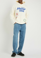 Honor The Gift Hooded Cotton Sweatshirt Off White