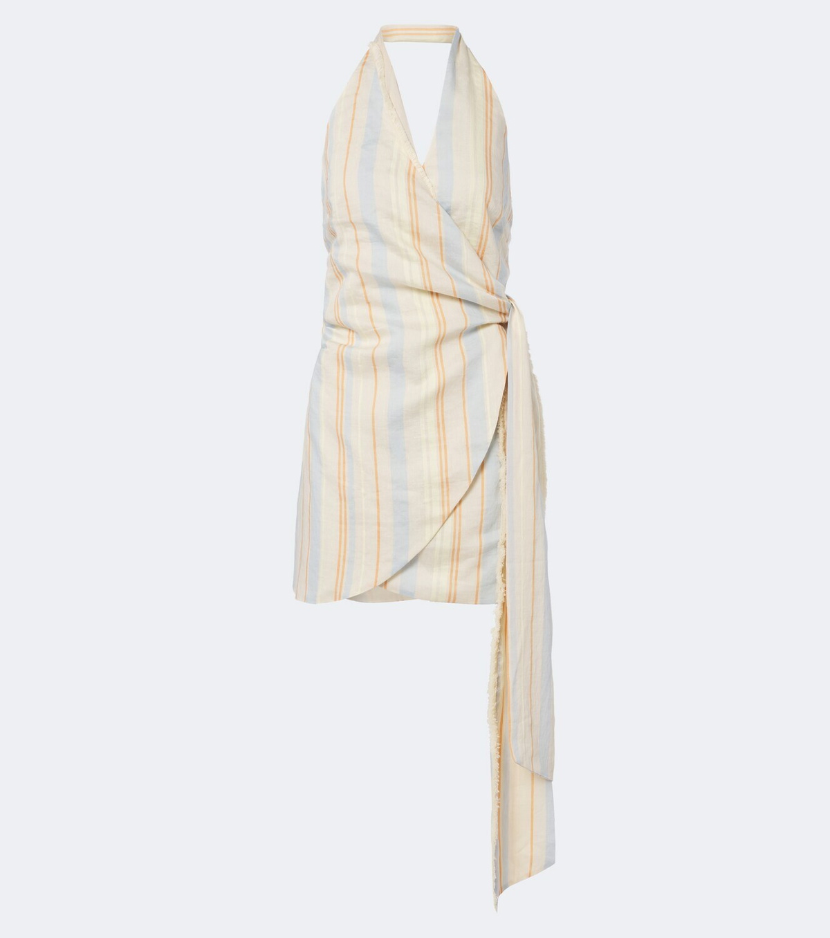 SIR Pernille striped wrap dress