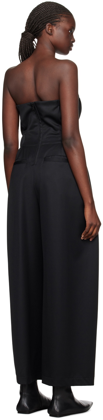 ISSEY MIYAKE Black Wide-Leg Jumpsuit