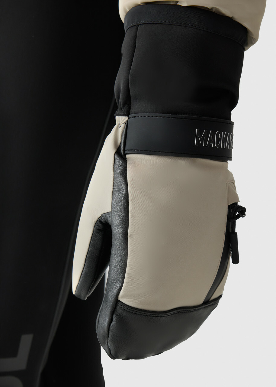 Mackage Kairi Chevron High-gloss Shell ski Jacket Taupe
