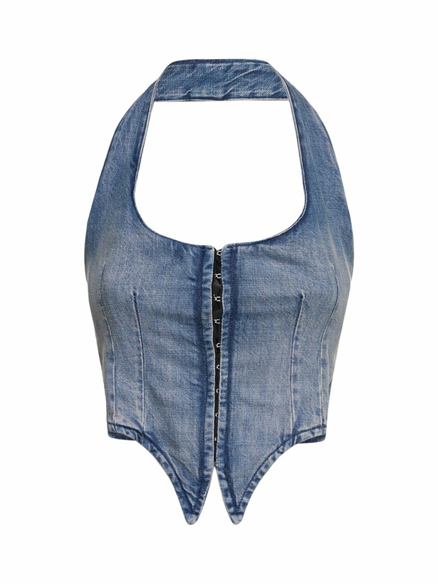 Photo: MIAOU - Dani Cotton Denim Vest