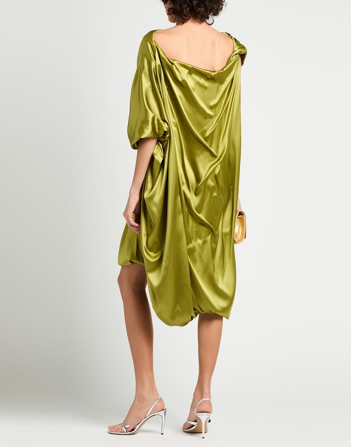 Dries Van Noten Womens Midi dress in Green