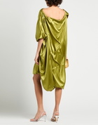 Dries Van Noten Womens Midi dress in Green