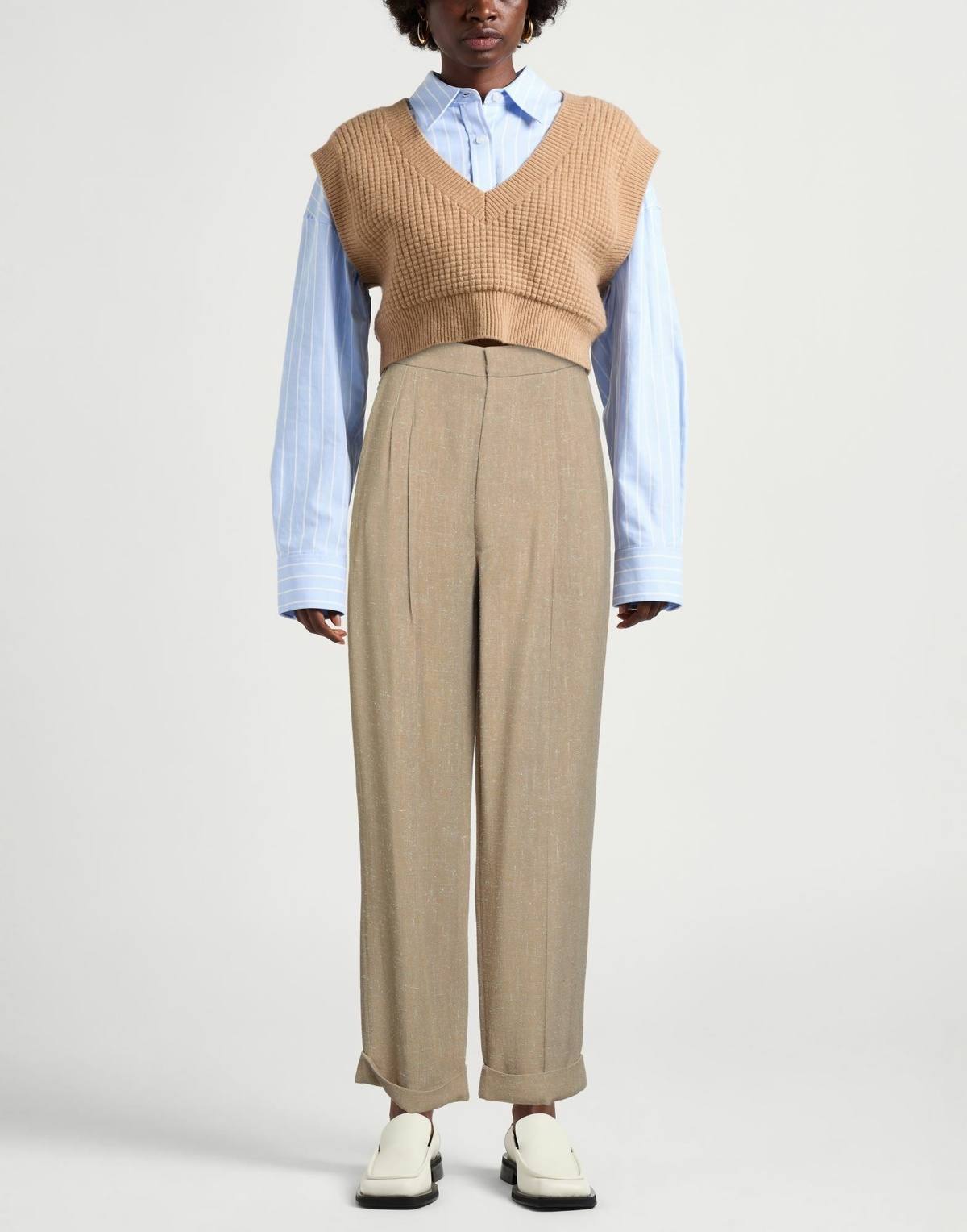 Nanushka Womens Pants in Beige