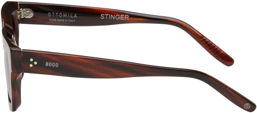 OTTOMILA Brown Stinger Sunglasses