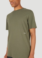 Coffey Logo T-Shirt in Khaki