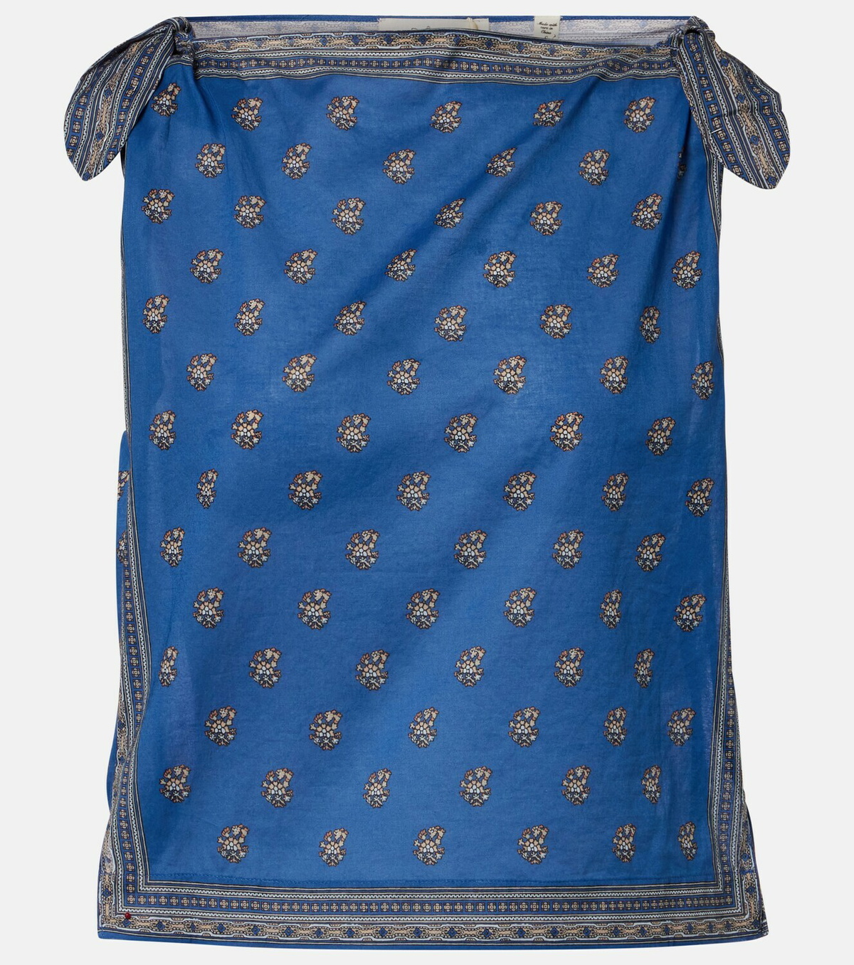 Dôen Amalia printed cotton top