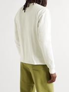 Abc. 123. - Logo-Appliquéd Cotton-Jersey T-Shirt - Neutrals
