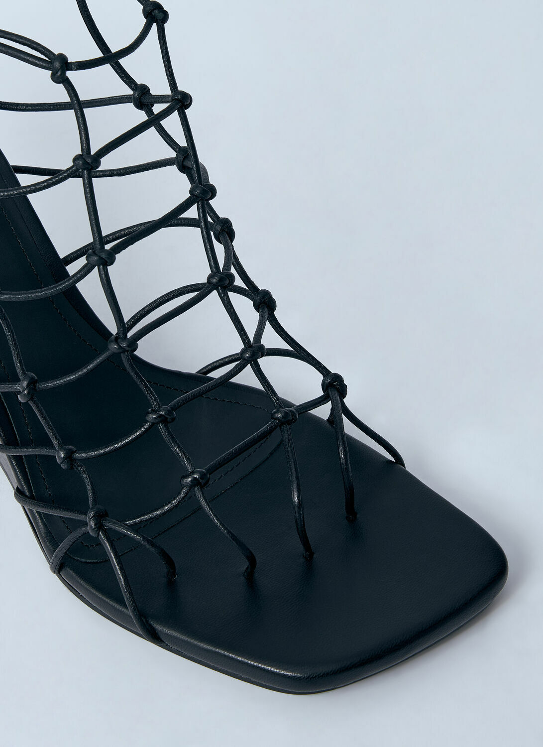 Rick Owens Hollywood Web Cantilever 8 Heeled Sandals