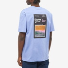 Hikerdelic Men's Maps T-Shirt in Lavender