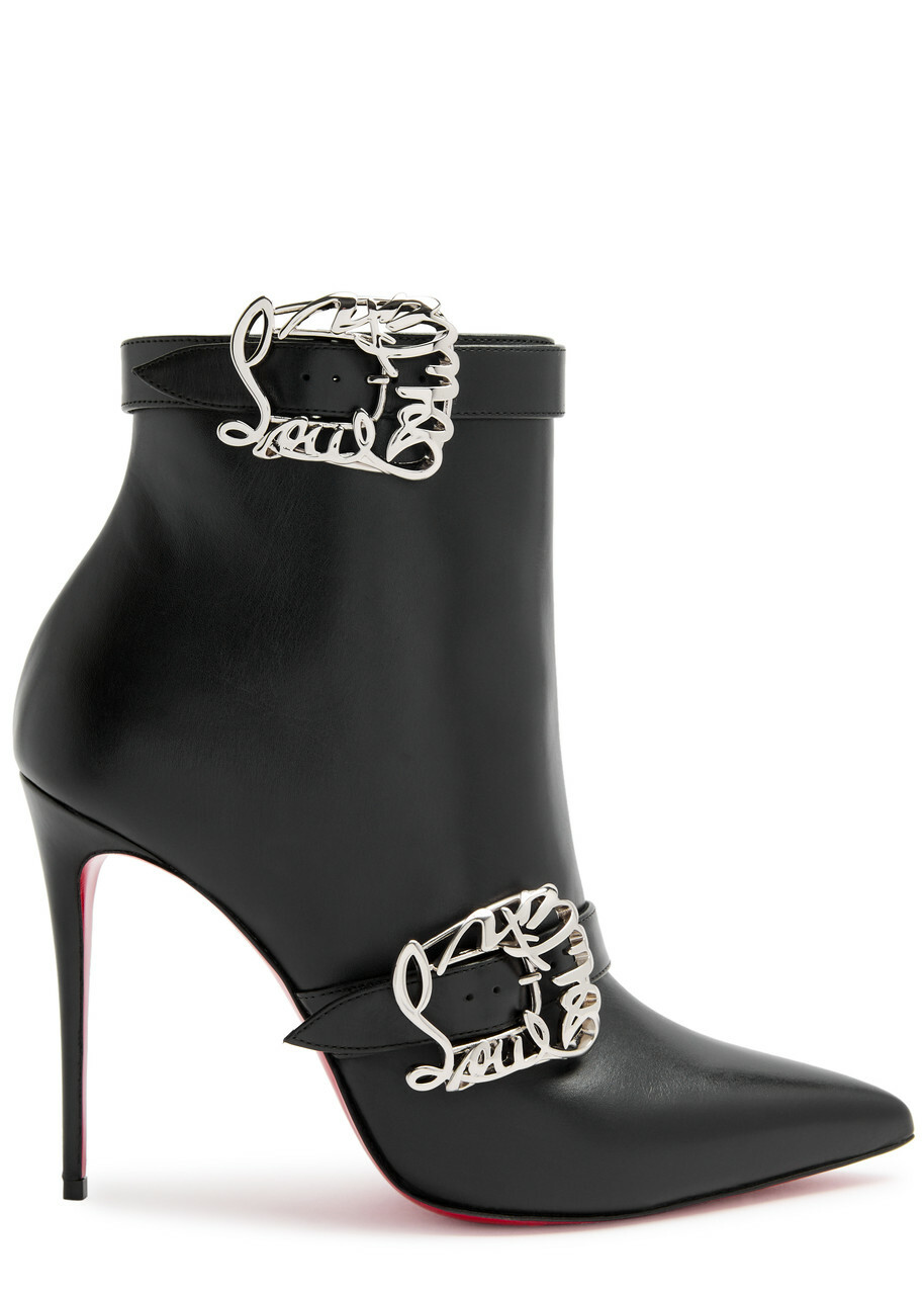 Christian Louboutin - Eleonor 85 calf hair ankle boots